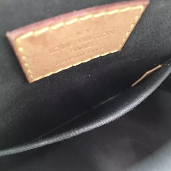 (R724) Louis Vuitton Hand Bag Alma BB Yellow Vernis - Picture 11 of 13